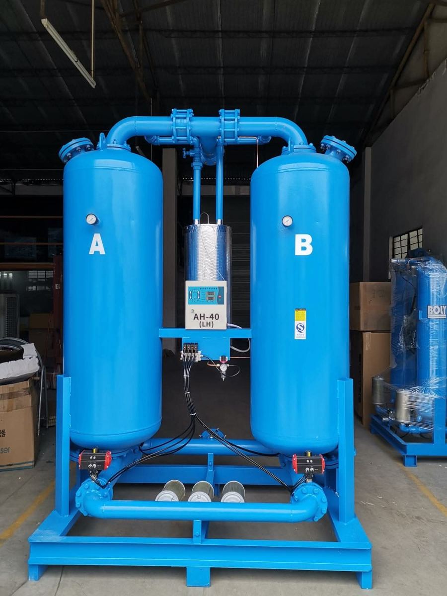 Secador por absorción AH-40(LH), doble torre, Romano Compresores
