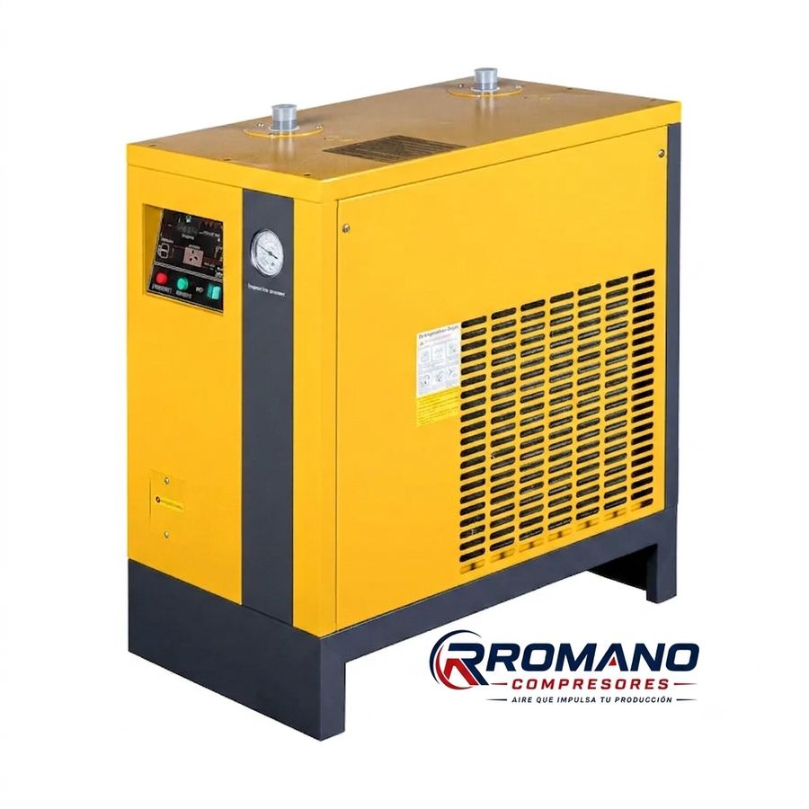 Secador de aire refrigerativo industrial AH-10SG, marca Romano Compresores